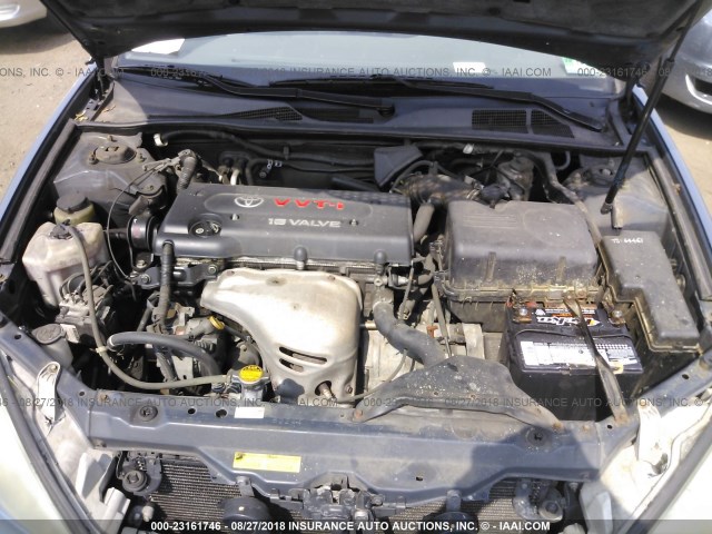 4T1BE32K74U827515 - 2004 TOYOTA CAMRY LE/XLE/SE 浅蓝色 照片 10