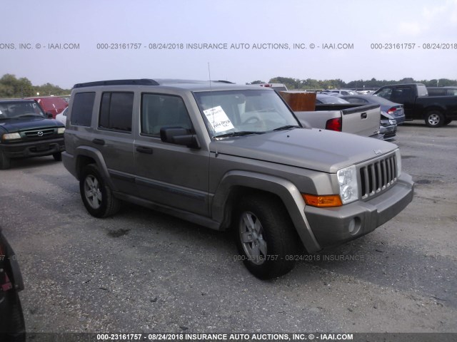 1J8HH48K36C179725 - 2006 JEEP COMMANDER Qızıl foto 1