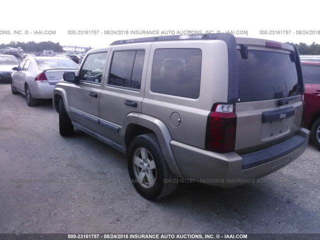 1J8HH48K36C179725 - 2006 JEEP COMMANDER Qızıl foto 3
