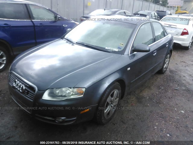 WAUAF78EX6A155859 - 2006 AUDI A4 2/TURBO GRAY photo 2