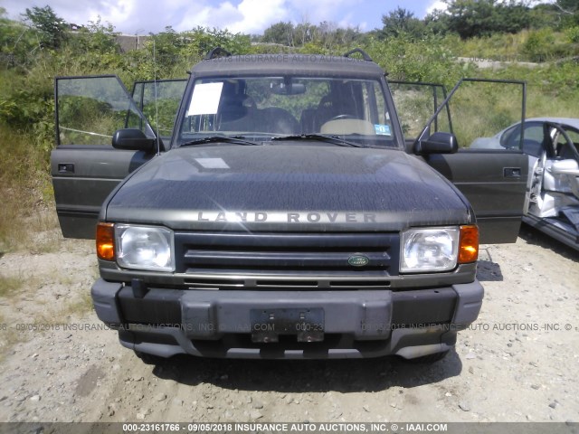 SALJY1240TA519205 - 1996 LAND ROVER DISCOVERY GRAY photo 6