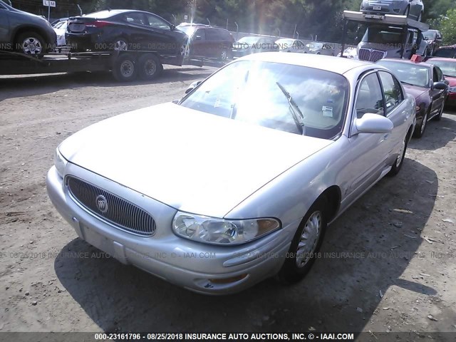 1G4HP52K834192416 - 2003 BUICK LESABRE CUSTOM SILVER photo 2