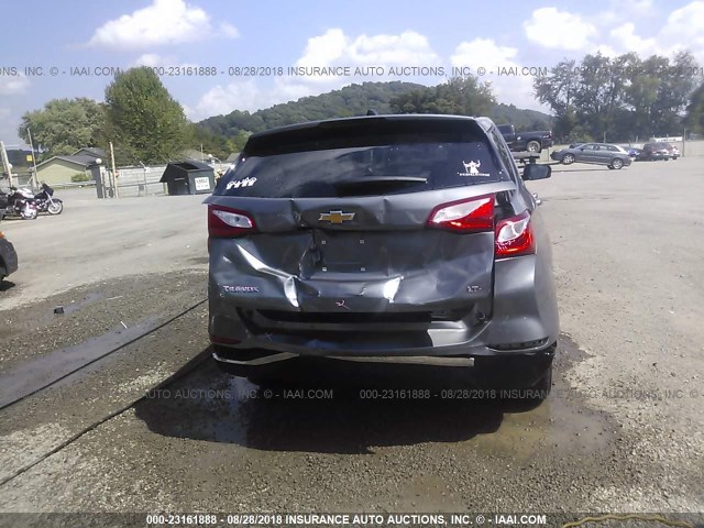 3GNAXJEV4JL115660 - 2018 CHEVROLET EQUINOX LT GRAY photo 6