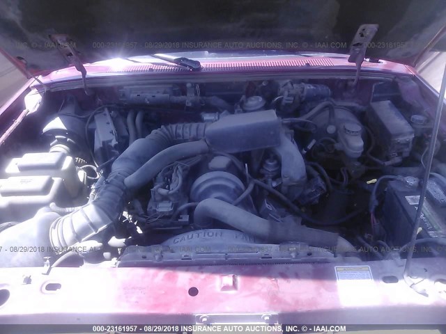 4F4CR12A6VTM30109 - 1997 MAZDA B2300 RED photo 10