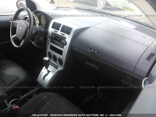 1B3HB28B38D539121 - 2008 DODGE CALIBER BLACK photo 5