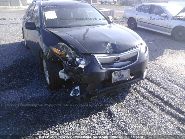 JH4CW2H63CC002861 - 2012 ACURA TSX TECH BLACK photo 6