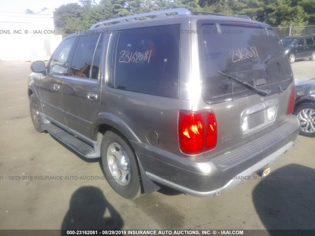 5LMFU28R92LJ14568 - 2002 LINCOLN NAVIGATOR 灰色 照片 3