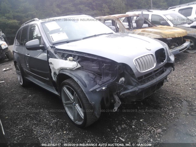 4USFE83527LY66528 - 2007 BMW X5 4.8I GRAY photo 1