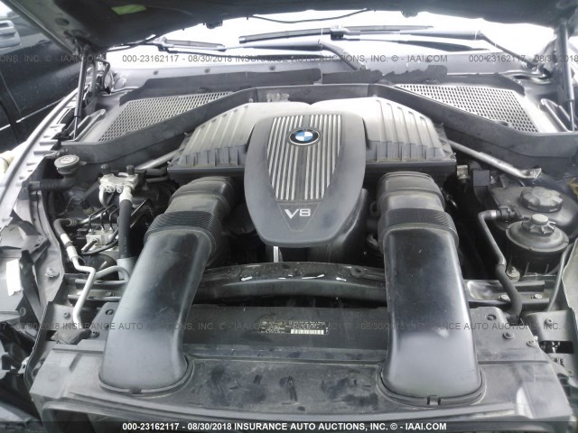 4USFE83527LY66528 - 2007 BMW X5 4.8I GRAY photo 10