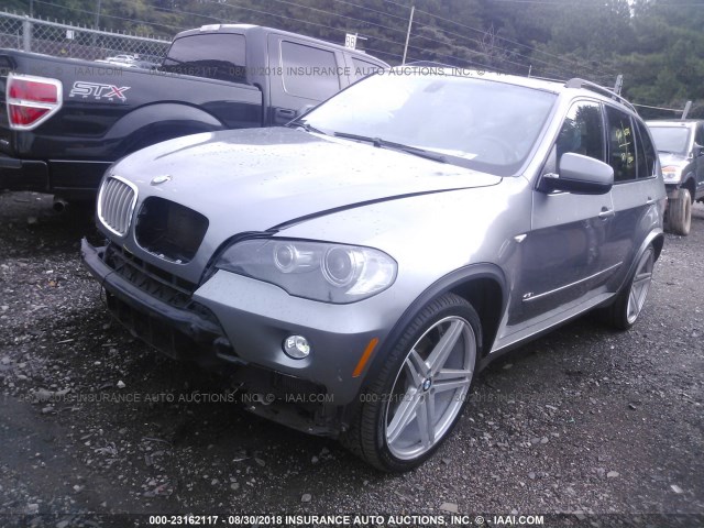 4USFE83527LY66528 - 2007 BMW X5 4.8I GRAY photo 2