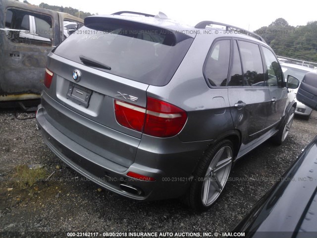 4USFE83527LY66528 - 2007 BMW X5 4.8I GRAY photo 4