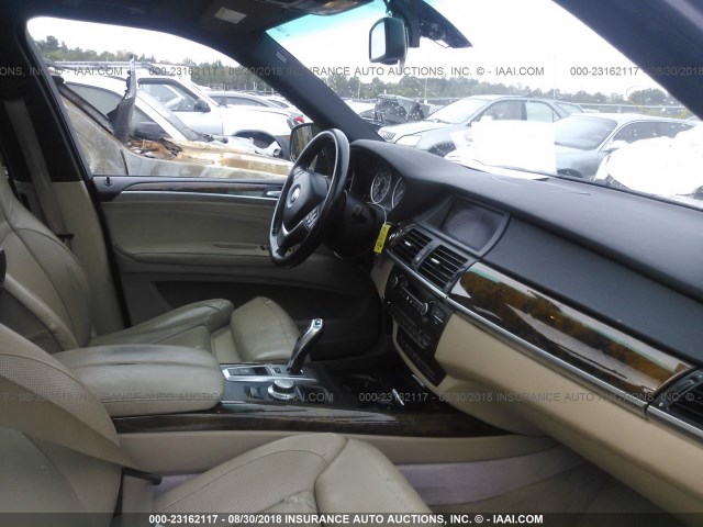 4USFE83527LY66528 - 2007 BMW X5 4.8I GRAY photo 5
