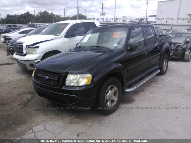 1FMZU67K05UB40731 - 2005 FORD EXPLORER SPORT TR  BLACK photo 2