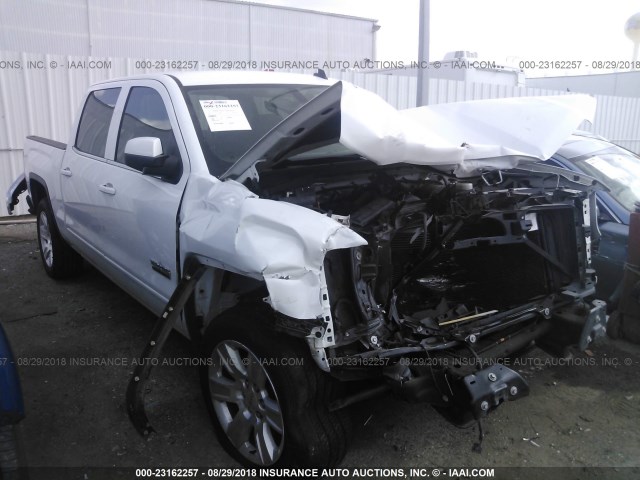 3GTP1UEC0EG474880 - 2014 GMC SIERRA C1500 SLE WHITE photo 1