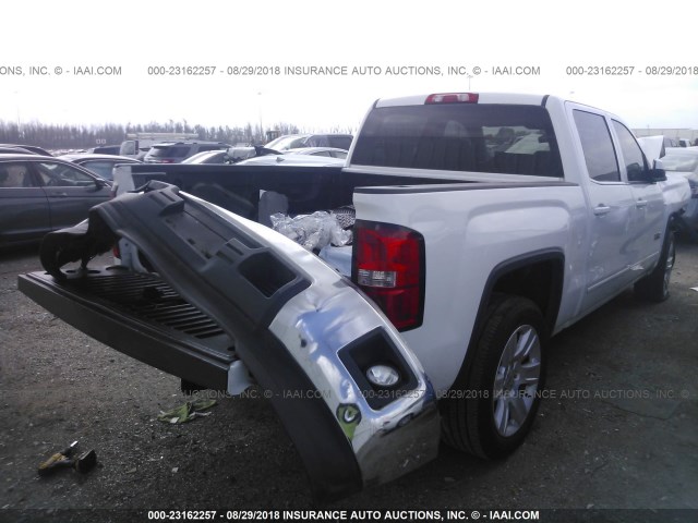 3GTP1UEC0EG474880 - 2014 GMC SIERRA C1500 SLE WHITE photo 4