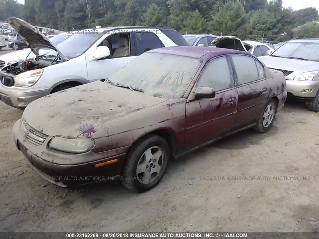 1G1ND52F64M688649 - 2004 CHEVROLET CLASSIC PINK photo 2