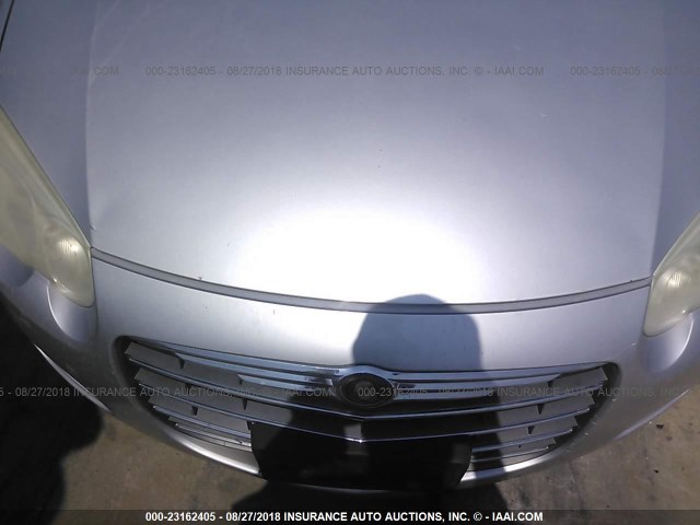 1C3EL55R85N537912 - 2005 CHRYSLER SEBRING TOURING SILVER photo 6