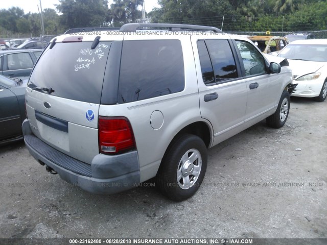 1FMZU62K23UB61584 - 2003 FORD EXPLORER XLS/XLS SPORT SILVER photo 4