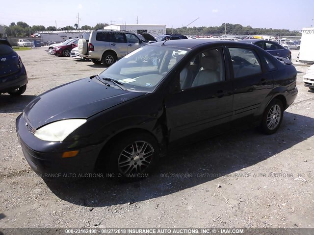 1FAHP3833YW163867 - 2000 FORD FOCUS ZTS BLACK photo 2