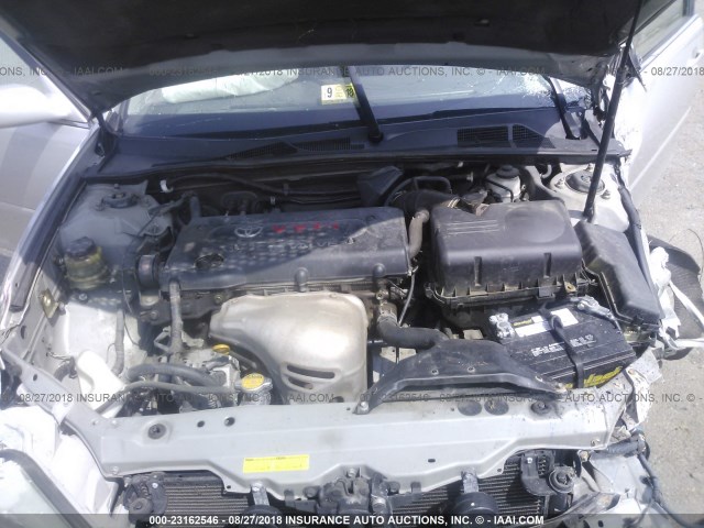 4T1BE32K43U782791 - 2003 TOYOTA CAMRY LE/XLE/SE Күміс фото 10