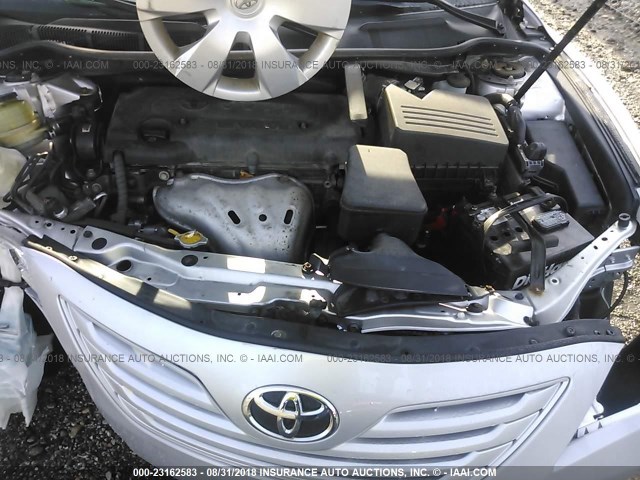 4T4BE46K09R116509 - 2009 TOYOTA CAMRY SE/LE/XLE ნაცრისფერი ფოტო 10