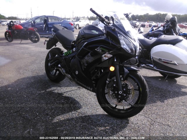 JKAEXEE14FDA19018 - 2015 KAWASAKI EX650 E BLACK photo 1