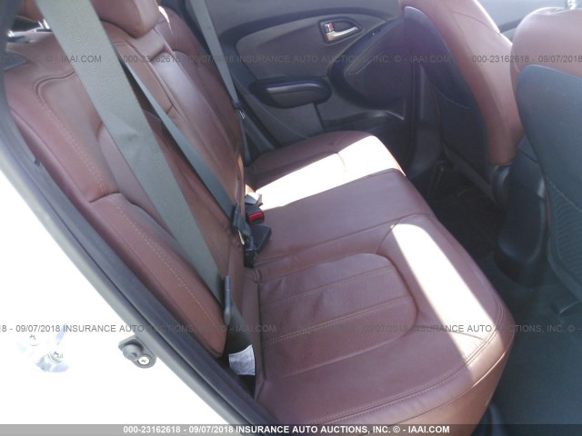 KM8JU3AC5CU389018 - 2012 HYUNDAI TUCSON GLS/LIMITED თეთრი ფოტო 8