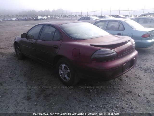 1G2WK52J42F230667 - 2002 PONTIAC GRAND PRIX SE MAROON photo 3