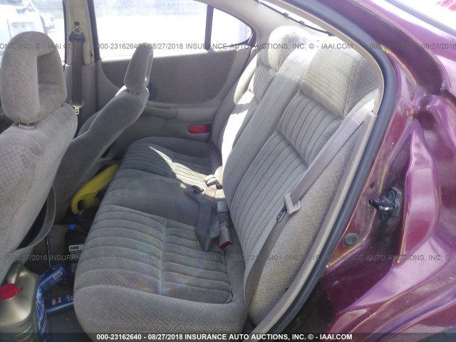 1G2WK52J42F230667 - 2002 PONTIAC GRAND PRIX SE მუქწითელი ფოტო 8