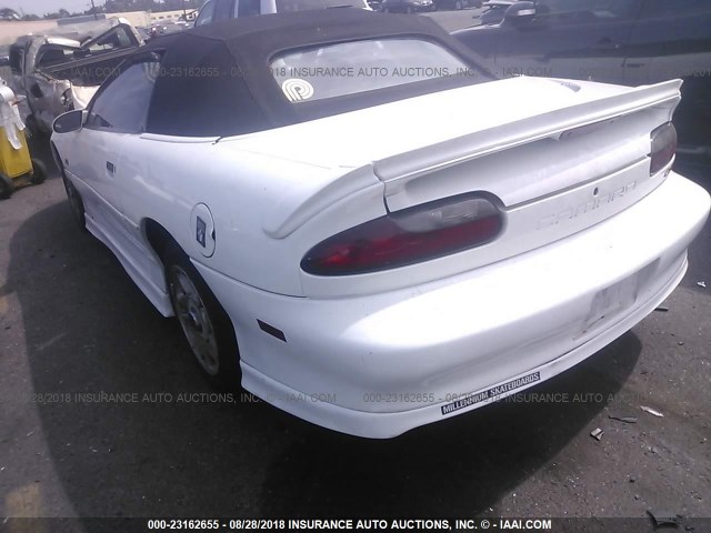 2G1FP32K0T2164303 - 1996 CHEVROLET CAMARO RS WHITE photo 3