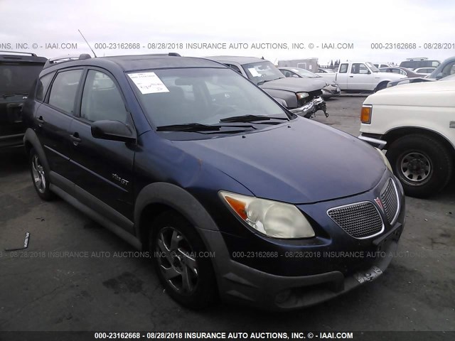 5Y2SN63L05Z450785 - 2005 PONTIAC VIBE GT BLUE photo 1