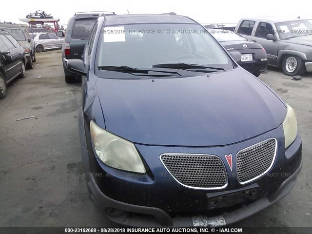 5Y2SN63L05Z450785 - 2005 PONTIAC VIBE GT BLUE photo 6
