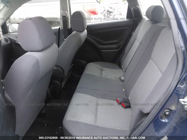 5Y2SN63L05Z450785 - 2005 PONTIAC VIBE GT BLUE photo 8