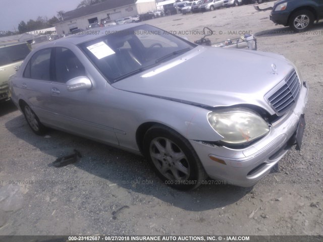 WDBNG70J73A374511 - 2003 MERCEDES-BENZ S 430 SILVER photo 1