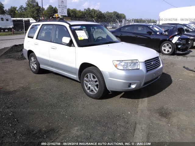 JF1SG676X7H727892 - 2007 SUBARU FORESTER 2.5X LL BEAN WHITE photo 1