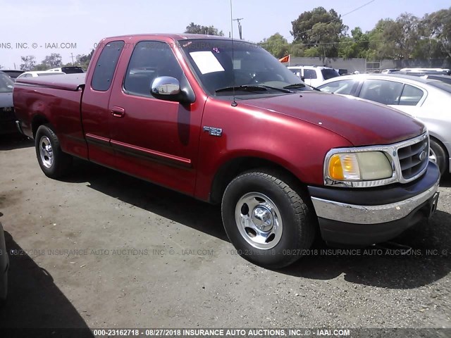 1FTZX17251NB61433 - 2001 FORD F150 RED photo 1