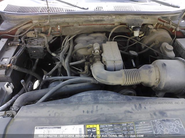 1FTZX17251NB61433 - 2001 FORD F150 Rot Foto 10