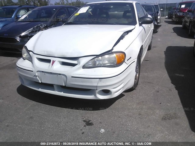 1G2NW12E44C129919 - 2004 PONTIAC GRAND AM GT WHITE photo 6