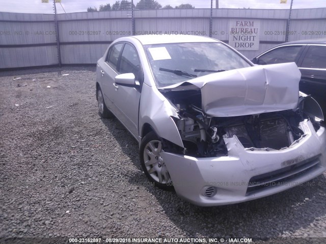 3N1AB6AP9AL626408 - 2010 NISSAN SENTRA 2.0/2.0S/SR/2.0SL SILVER photo 1