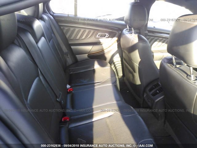 1FAHP2F8XDG232888 - 2013 FORD TAURUS LIMITED RED photo 8