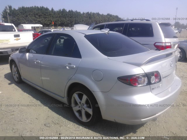 1YVHP80C265M19125 - 2006 MAZDA 6 I SILVER photo 3