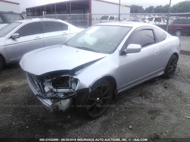 JH4DC53003S000573 - 2003 ACURA RSX TYPE-S SILVER photo 2