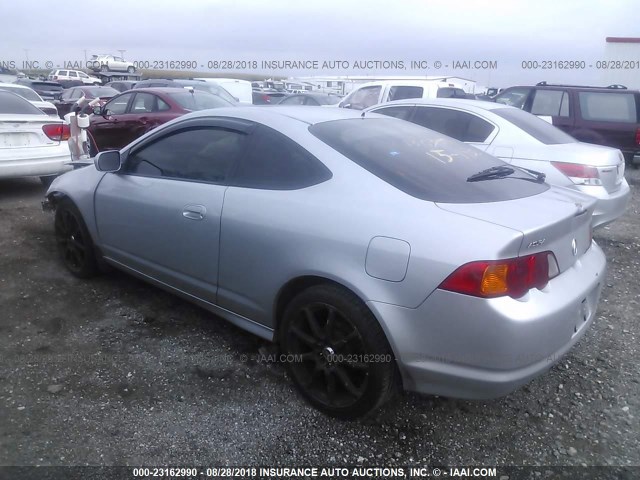 JH4DC53003S000573 - 2003 ACURA RSX TYPE-S SILVER photo 3