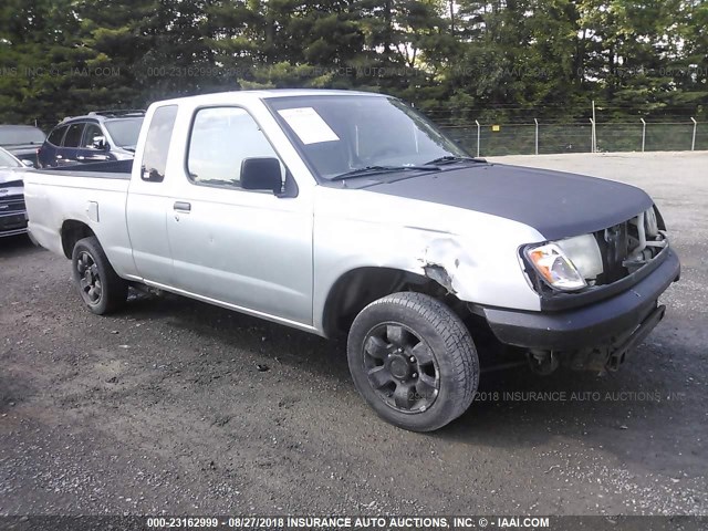 1N6DD26S6YC406463 - 2000 NISSAN FRONTIER KING CAB XE SILVER photo 1