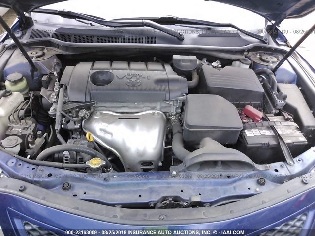 4T1BF3EK0BU751125 - 2011 TOYOTA CAMRY SE/LE/XLE 蓝色 照片 10