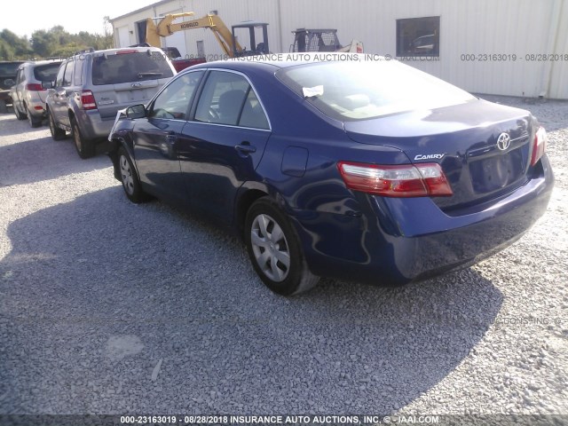 4T1BE46KX9U353373 - 2009 TOYOTA CAMRY SE/LE/XLE ლურჯი ფოტო 3