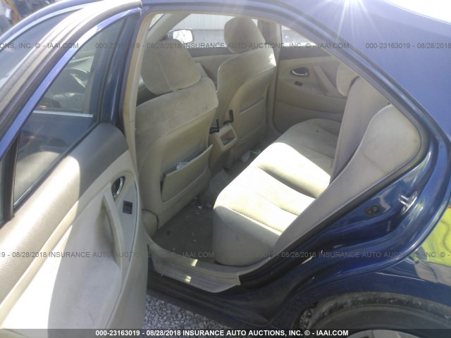 4T1BE46KX9U353373 - 2009 TOYOTA CAMRY SE/LE/XLE ლურჯი ფოტო 8