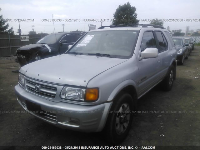 4S6CM58W2W4424601 - 1998 HONDA PASSPORT EX/LX Արծաթագույն լուսանկար 2