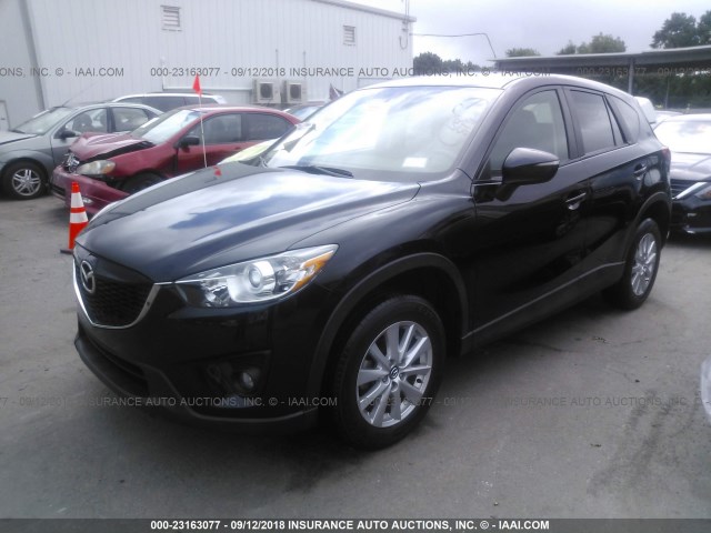 JM3KE4CYXF0493172 - 2015 MAZDA CX-5 TOURING Черный фото 2