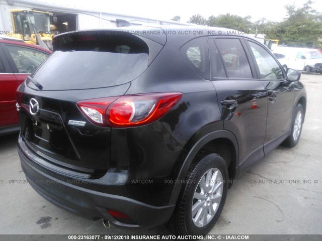 JM3KE4CYXF0493172 - 2015 MAZDA CX-5 TOURING Черный фото 4